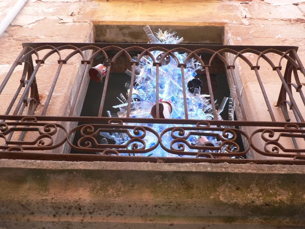Quinto concurso de decoración navideña sostenible. 