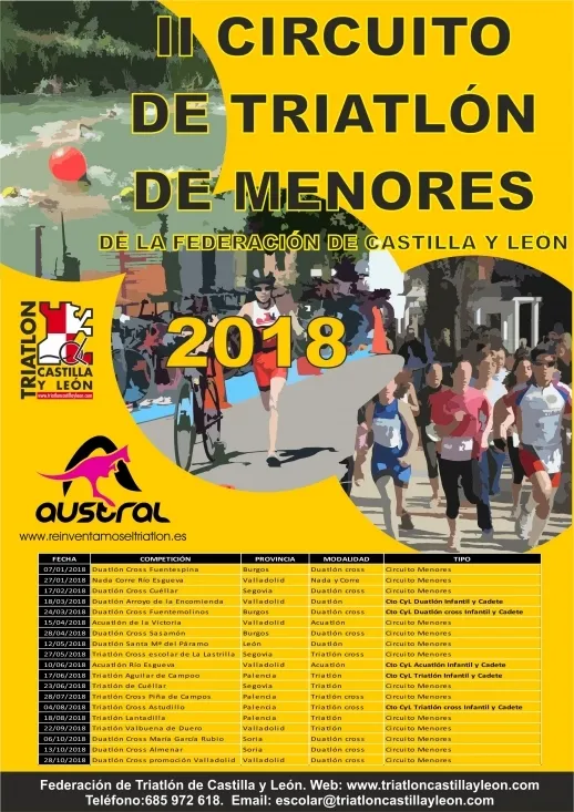 Circuito Regional de Triatlón para menores