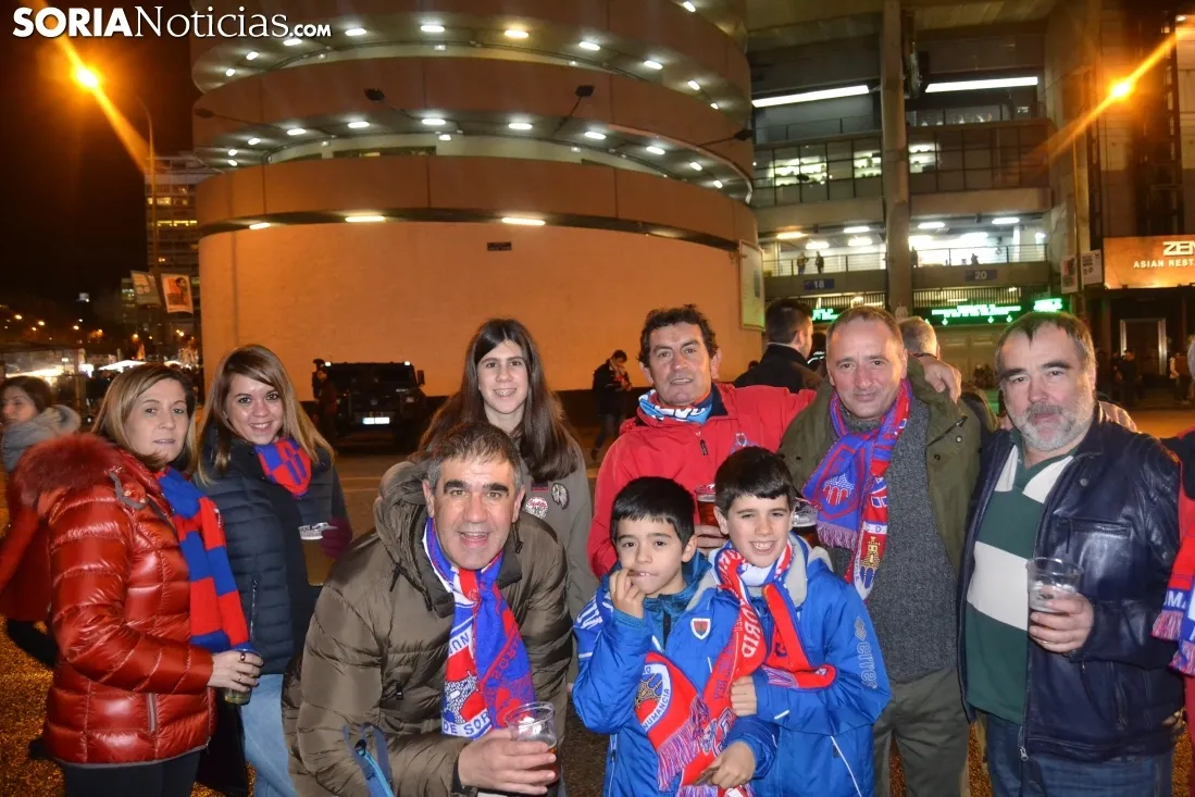Aficionados rojillos en Madrid. SN
