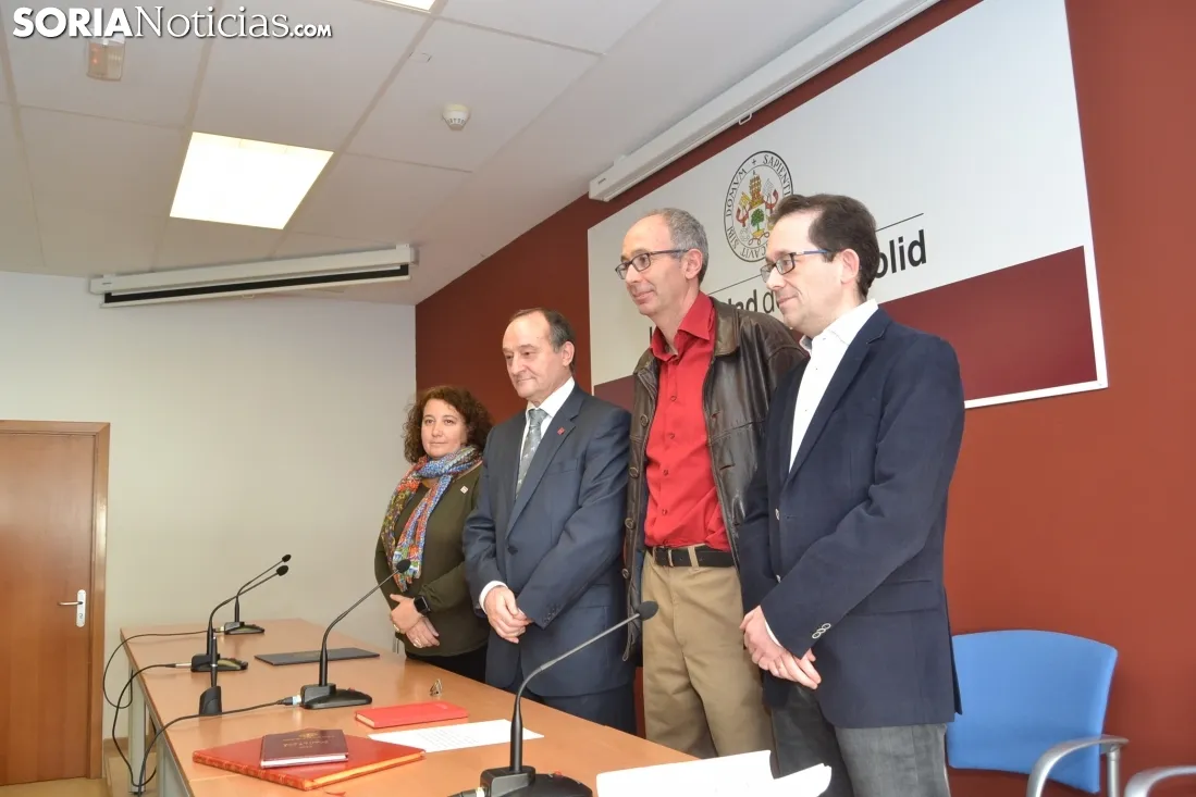 Imagen de la toma de posesión este viernes. /SN