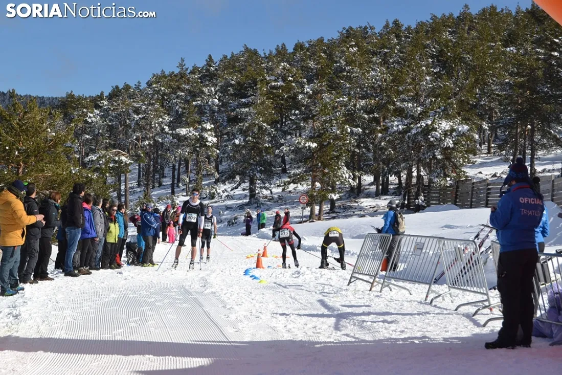 Imágenes de la Copa de España de Triatlón de Invierno.