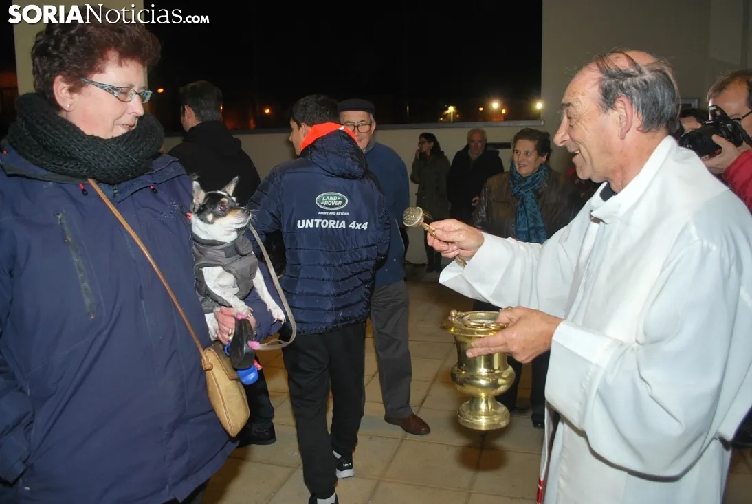 Una imagen de la bendición este miércoles. /SN