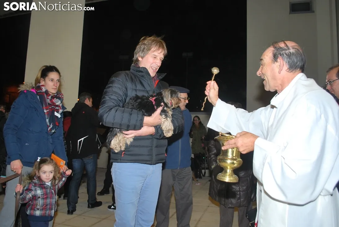 Una imagen de la bendición este miércoles. /SN