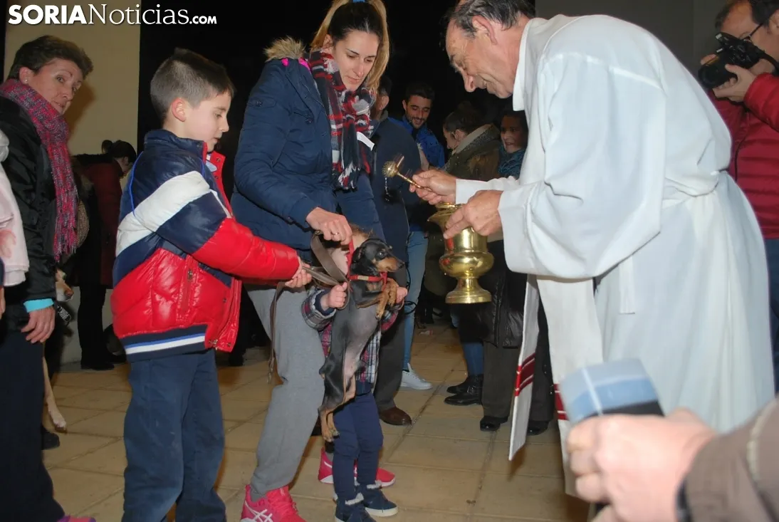 Una imagen de la bendición este miércoles. /SN