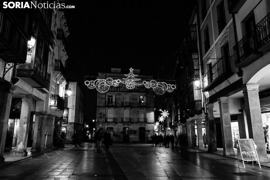 Navidad en la capital soriana. /Sara Roncal