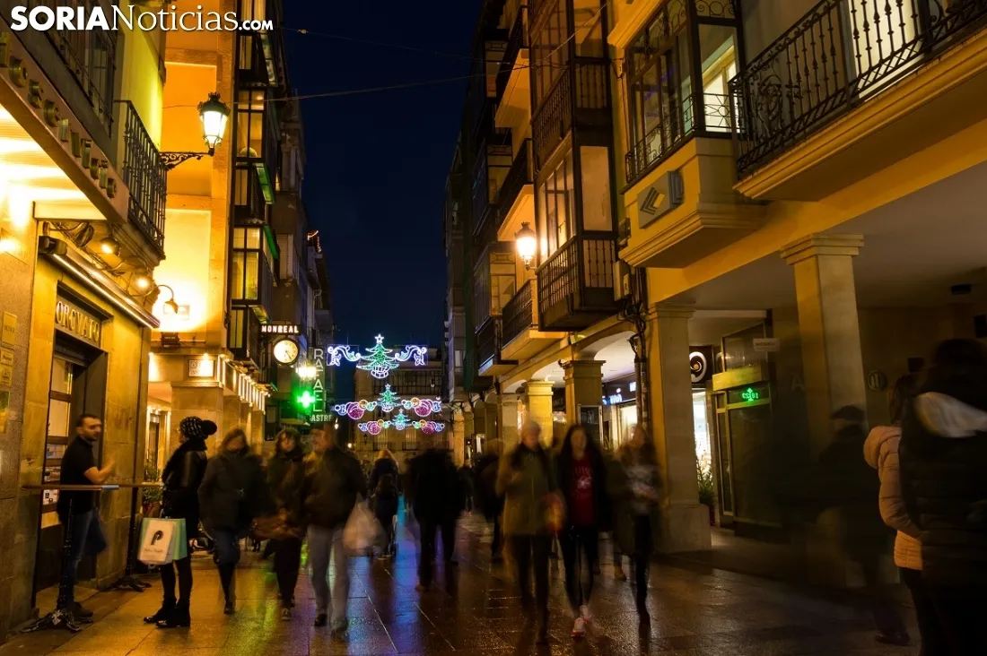 Navidad en la capital soriana. /Sara Roncal