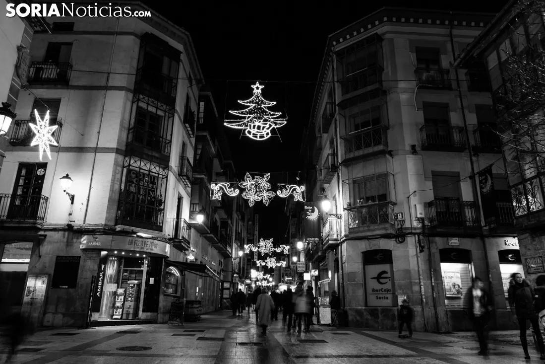 Navidad en la capital soriana. /Sara Roncal