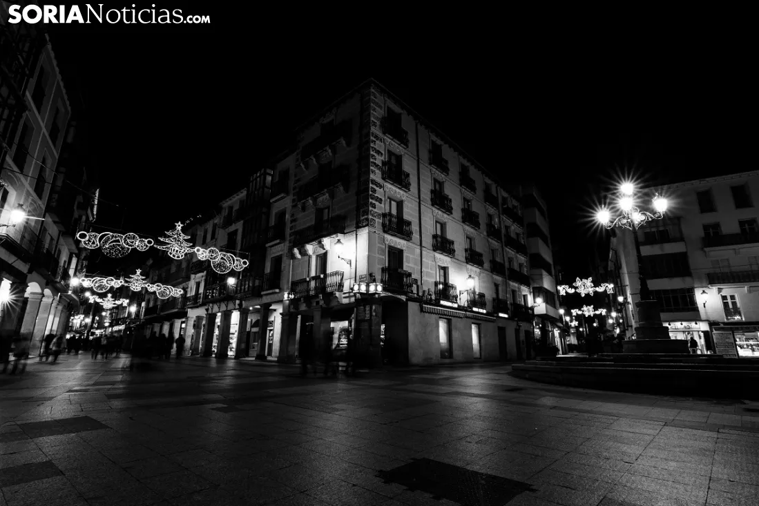 Navidad en la capital soriana. /Sara Roncal