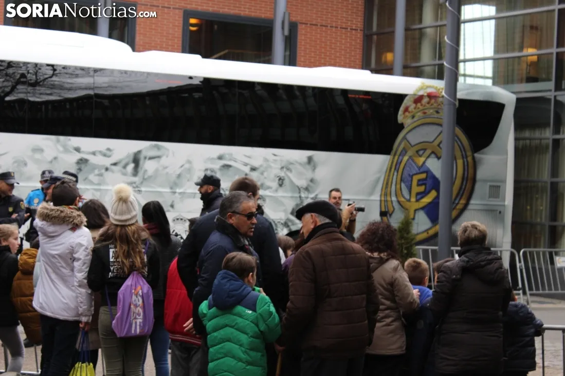 Soria recibe al Real Madrid.