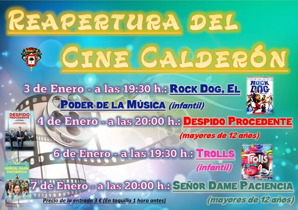 Reapertura del Cine Calderón