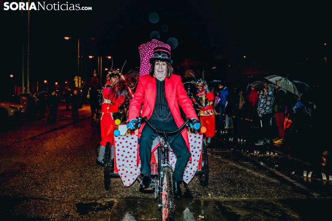 La cabalgata de los Reyes de Soria al detalle. Carmen de Vicente