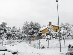 Domingo de nieves en Soria.