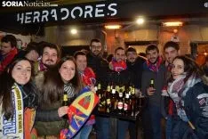 Manifestación de Soria Ya antes del Madrid y fiesta en la Herradores. SN