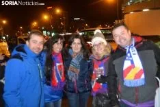 Aficionados rojillos en Madrid. SN