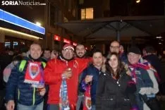 Aficionados rojillos en Madrid. SN