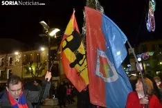 Manifestación de Soria Ya antes del Madrid y fiesta en la Herradores. SN