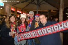 Aficionados rojillos en Madrid. SN