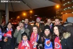 Aficionados rojillos en Madrid. SN