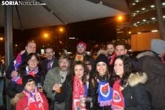 Aficionados rojillos en Madrid. SN