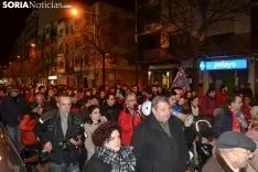 Manifestación de Soria Ya antes del Madrid y fiesta en la Herradores. SN
