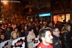 Manifestación de Soria Ya antes del Madrid y fiesta en la Herradores. SN