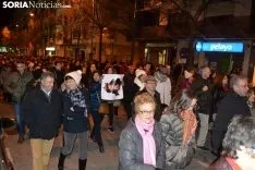 Manifestación de Soria Ya antes del Madrid y fiesta en la Herradores. SN