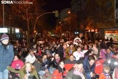Manifestación de Soria Ya antes del Madrid y fiesta en la Herradores. SN