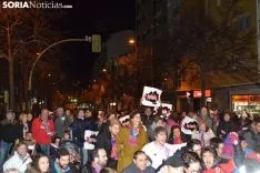 Manifestación de Soria Ya antes del Madrid y fiesta en la Herradores. SN