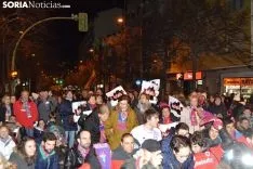 Manifestación de Soria Ya antes del Madrid y fiesta en la Herradores. SN
