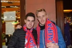 Aficionados rojillos en Madrid. SN