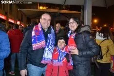 Aficionados rojillos en Madrid. SN