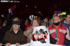 Manifestación de Soria Ya antes del Madrid y fiesta en la Herradores. SN