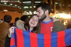 Aficionados rojillos en Madrid. SN