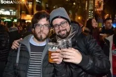 Aficionados rojillos en Madrid. SN