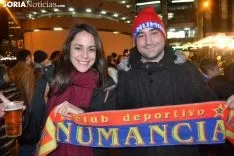 Aficionados rojillos en Madrid. SN