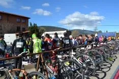 Imágenes de la Copa de España de Triatlón de Invierno.