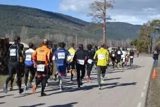 Imágenes de la Copa de España de Triatlón de Invierno.