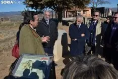Una imagen de la visita este lunes. /SN
