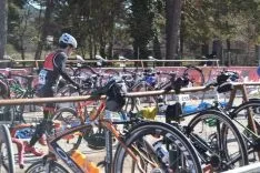 Imágenes de la Copa de España de Triatlón de Invierno.