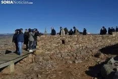 Una imagen de la visita este lunes. /SN