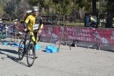 Imágenes de la Copa de España de Triatlón de Invierno.