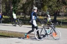 Imágenes de la Copa de España de Triatlón de Invierno.