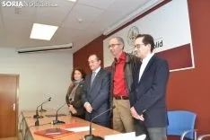 Imagen de la toma de posesión este viernes. /SN