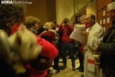 Una imagen de la bendición este miércoles. /SN