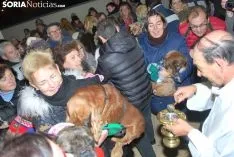 Una imagen de la bendición este miércoles. /SN
