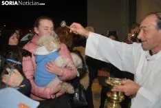Una imagen de la bendición este miércoles. /SN