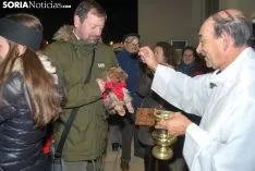 Una imagen de la bendición este miércoles. /SN