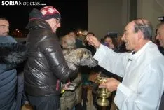 Una imagen de la bendición este miércoles. /SN