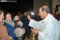 Una imagen de la bendición este miércoles. /SN