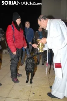 Una imagen de la bendición este miércoles. /SN